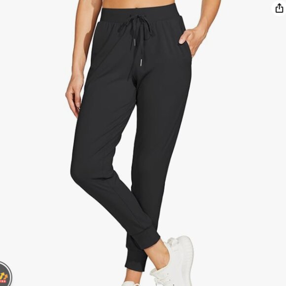 Women's Joggers Pants Lightweight Athletic Sweatpants Running Workout Small NWT - Picture 1 of 9